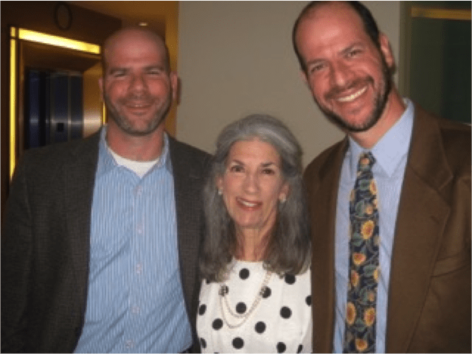 Carol with her sons, David and Jeremy. This was at at the SPD Foundation’s event in Denver, March 2015, when Carol received the Champion of Inspiration award.