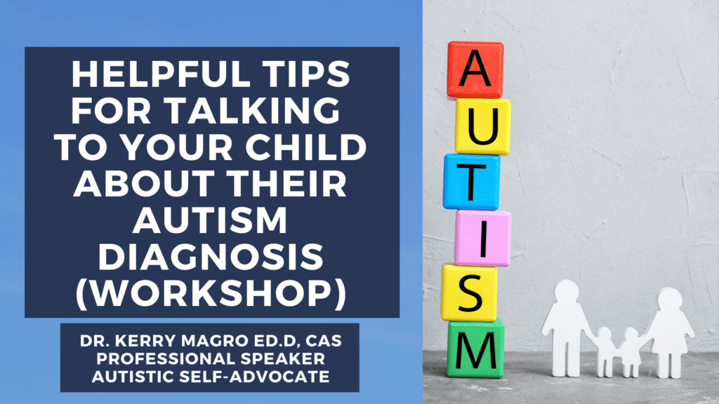 Helpful Tips For Talking To Your Child About Their Autism Diagnosis