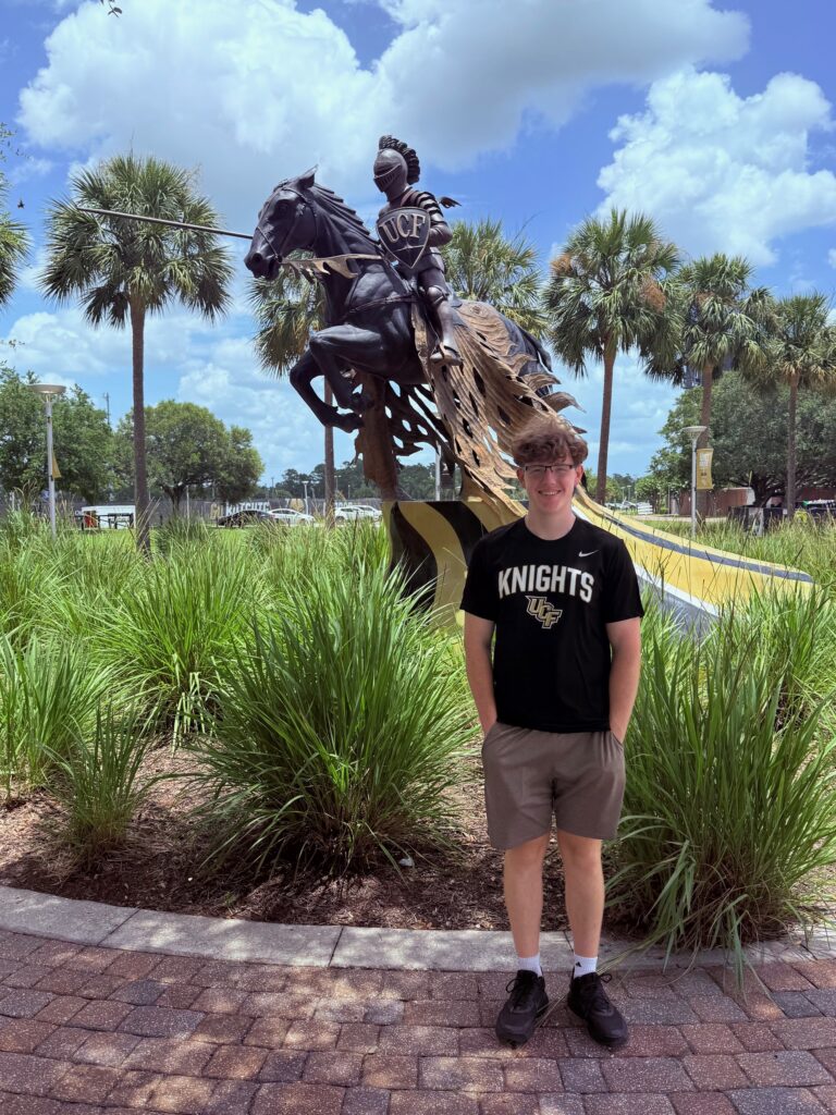 Jason (JD) Graham in a submitted scholarship photograph.