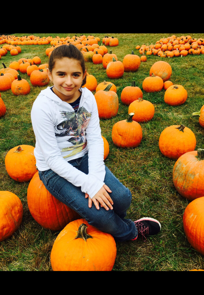 Abigail Gonzalez in a submitted scholarship photograph.