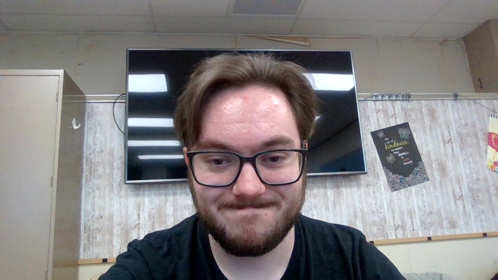 Nathaniel Kutch in a submitted scholarship photograph.