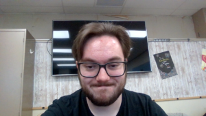 Nathaniel Kutch in a submitted scholarship photograph.