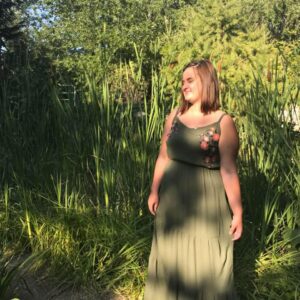 Abigayle Ulin standing outdoors